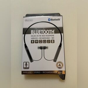 Sentry Bluetooth Neck Headphones - Black and Silver